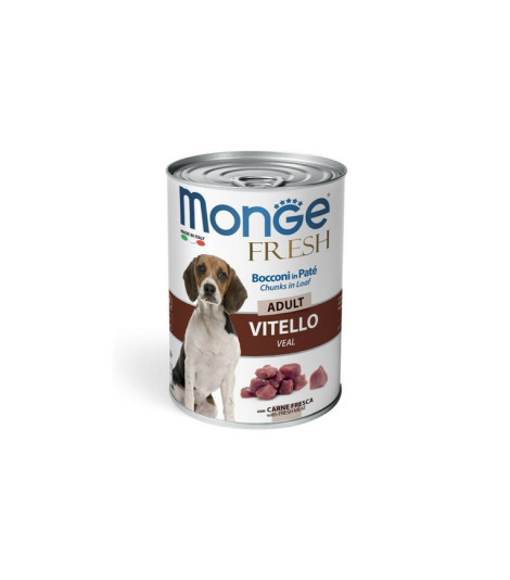 MONGE FRESH ADULT VEAL 400 GR